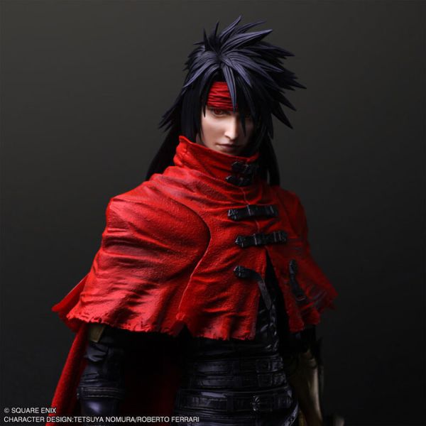 SQUARE ENIX PLAY ARTS 真 FF7R 太空戰士7 重生 最終幻想7 文森特·瓦倫泰 可動完成品 SQUARE ENIX PLAY ARTS 真 FF7R 太空戰士7 重生 最終幻想7 文森特·瓦倫泰 可動完成品