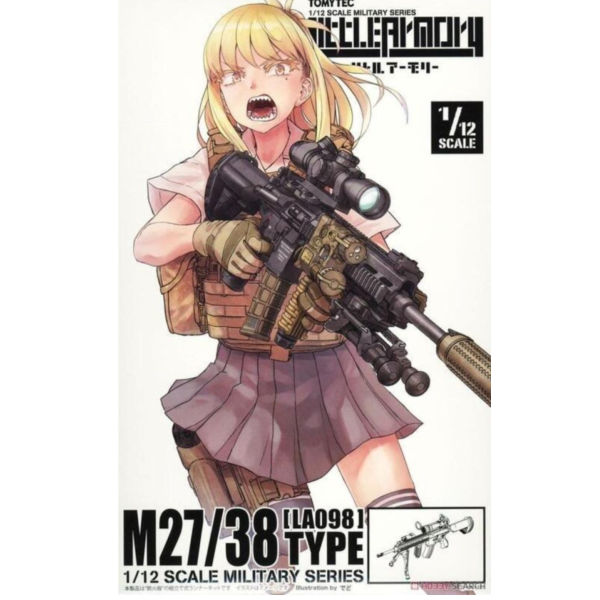 (預購) [再販] Tomytec 1/12 迷你武裝 LA098 M27/38 TYPE 組裝模型 20260624 [再販] Tomytec 1/12 迷你武裝 LA098 M27/38 TYPE 組裝模型