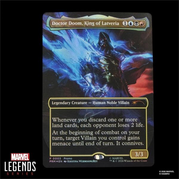 (預購) Hasbro 孩之寶 漫威傳奇x魔法風雲會- 末日博士2099人物卡牌組 20260913 Hasbro 孩之寶 漫威傳奇x魔法風雲會- 末日博士2099人物卡牌組