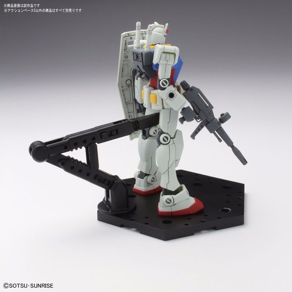 BANDAI 1/144 Action Base 5 鋼彈模型 地台型支撐架 腳架 黑色 組裝模型 BANDAI,1/144,Action,Base,5,鋼彈模型,地台型,支撐架 ,腳架,黑色,組裝模型,