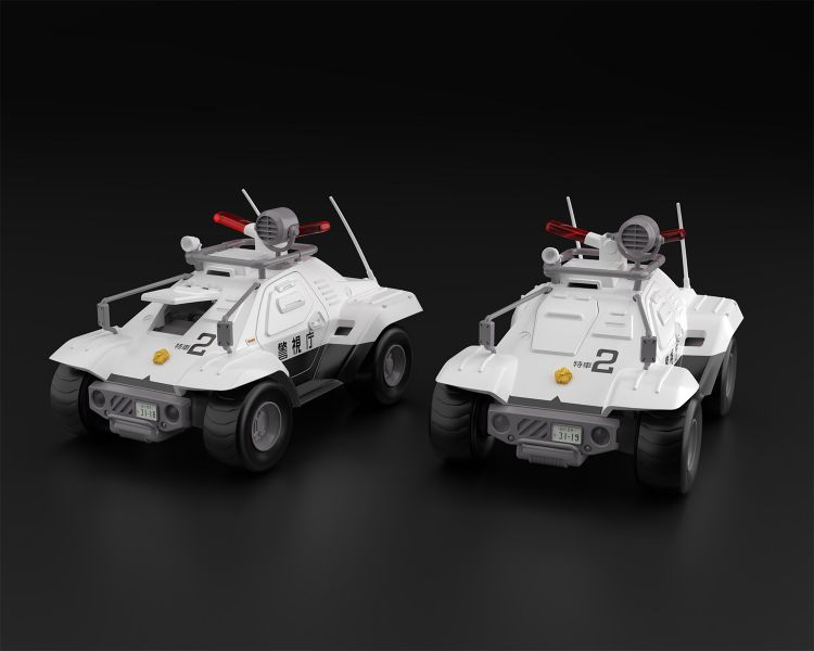AOSHIMA 1/43 機動警察 98式特型指揮車 2台套組 組裝模型   [,即將發售,請點貨到通知,],AOSHIMA,1/43,機動警察,98式特型指揮車,2台套組,組裝模型,  