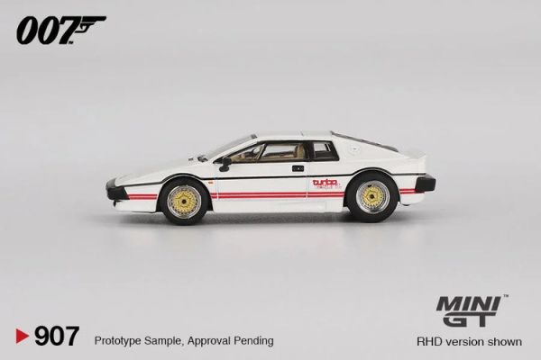 (預購) [吊卡版] MINIGT 1/64 蓮花 Lotus Esprit Turbo White "For Your Eyes Only" 詹姆士龐德 007 最高機密 English Blister Packaging 英文吊卡版 MGT00907-007E (預購) [吊卡版] MINIGT 1/64 蓮花 Lotus Esprit Turbo White "For Your Eyes Only" 詹姆士龐德 007 最高機密 English Blister Packaging 英文吊卡版 MGT00907-007E