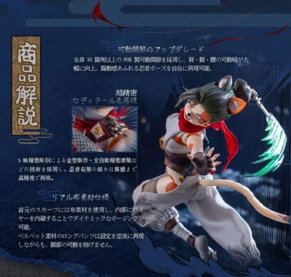 (預購) Ladotoys 1/12 冒險小隊 三花貓娘 托尼婭 (忍者樣式) 可動完成品 ERA-006 20260616 Ladotoys 1/12 冒險小隊 三花貓娘 托尼婭 (忍者樣式) 可動完成品 ERA-006