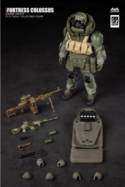 HASUKI 1/12 SA02 Salvo系列 黑色行動 盾兵 可動完成品 HASUKI 1/12 SA02 Salvo系列 黑色行動 盾兵 可動完成品