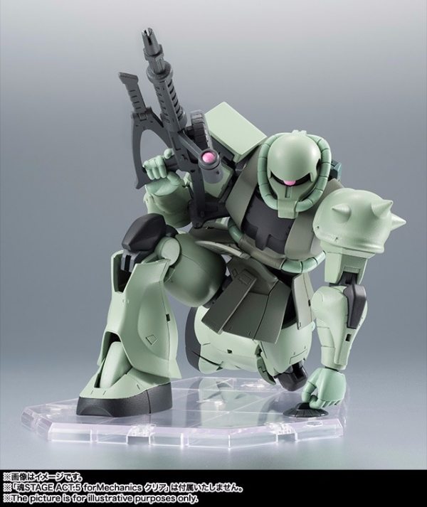 ROBOT魂 機動戰士鋼彈 MS-06 量產型薩克 綠薩克 ver. A.N.I.M.E. ROBOT魂,量產型薩克,綠薩克
