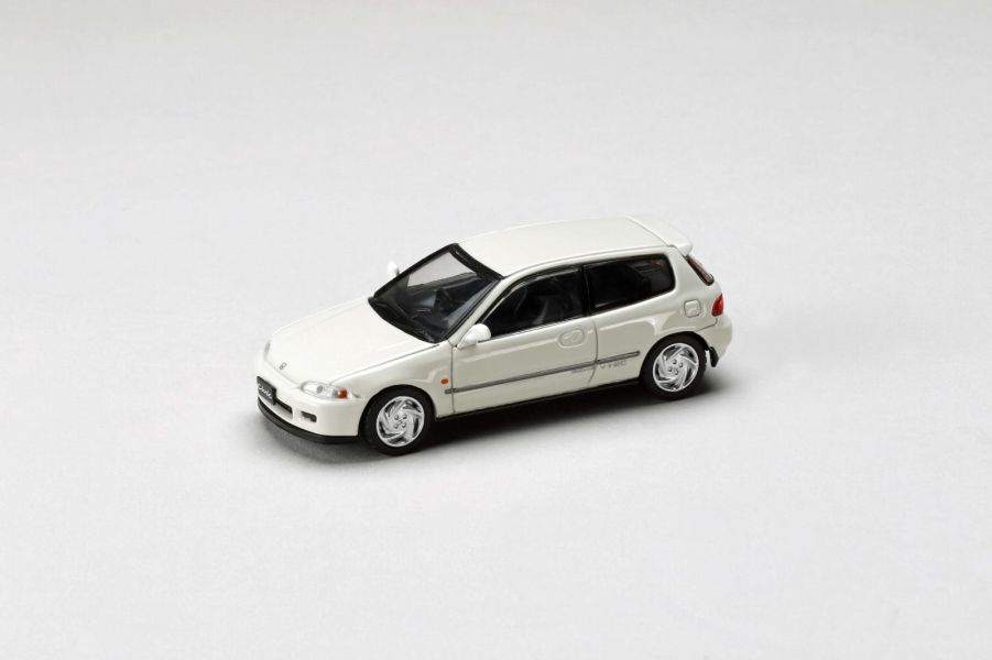 Hobby JAPAN 1/64 JDM64 本田 Honda CIVIC (EG6) SIR-Ⅱ 五代喜美 霜花白 Hobby JAPAN 1/64 JDM64 本田 Honda CIVIC (EG6) SIR-Ⅱ 五代喜美 霜花白