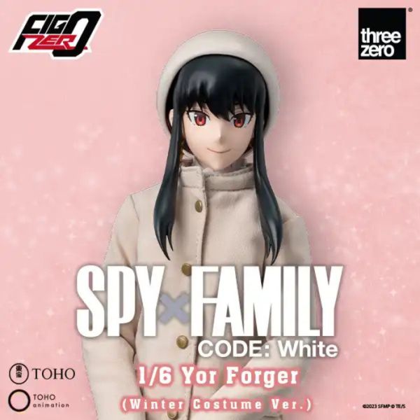 threezero FigZero 1/6 劇場版 SPYFAMILY CODE White 約兒 佛傑 冬季服裝版 threezero FigZero 1/6 劇場版 SPYFAMILY CODE White 約兒 佛傑 冬季服裝版