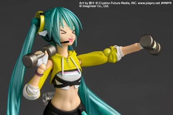 (預購) KAIYODO 海洋堂 Revoltech 驚奇山口式 初音未來 健身拳擊ver. 可動完成品 NR093 20260510 KAIYODO 海洋堂 Revoltech 驚奇山口式 初音未來 健身拳擊ver. 可動完成品 NR093