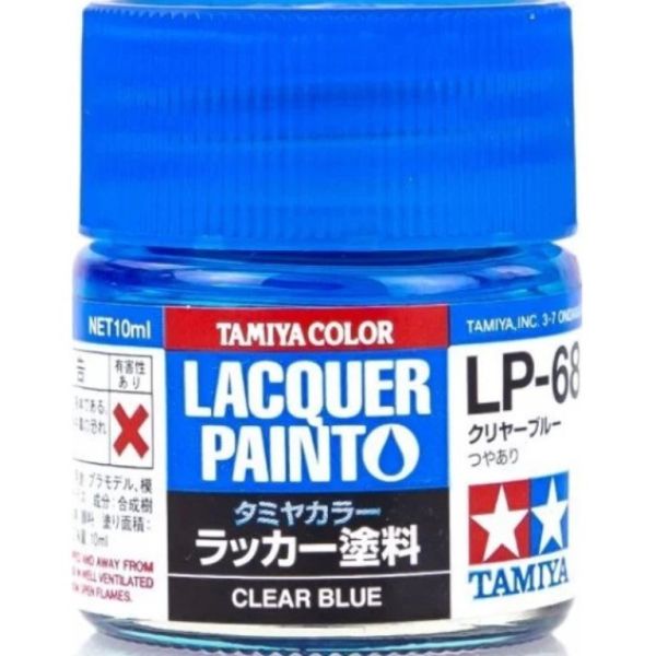 TAMIYA 田宮模型 硝基漆 LP-068 透明藍 TAMIYA,田宮模型,硝基漆,LP-068,透明藍