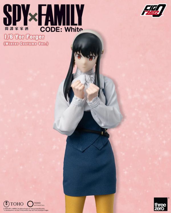 threezero FigZero 1/6 劇場版 SPYFAMILY CODE White 約兒 佛傑 冬季服裝版 threezero FigZero 1/6 劇場版 SPYFAMILY CODE White 約兒 佛傑 冬季服裝版