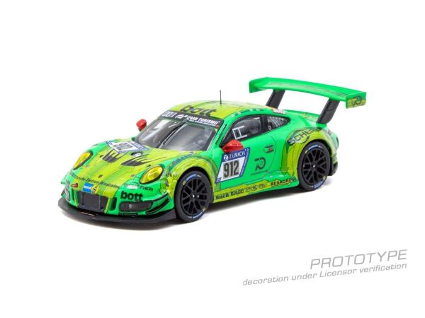 (預購) TARMAC WORKS 1/64 保時捷 HOBBY64 Porsche 911 GT3 R Nürburgring 24h 2018 Winner 20261108 TARMAC WORKS 1/64 保時捷 HOBBY64 Porsche 911 GT3 R Nürburgring 24h 2018 Winner