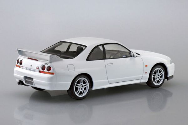 AOSHIMA 青島 樂Pla Snap Kit 21-WH 日產 Skyline GT-R R33 白色 組裝模型 AOSHIMA 青島 樂Pla Snap Kit 21-WH 日產 Skyline GT-R R33 白色 組裝模型