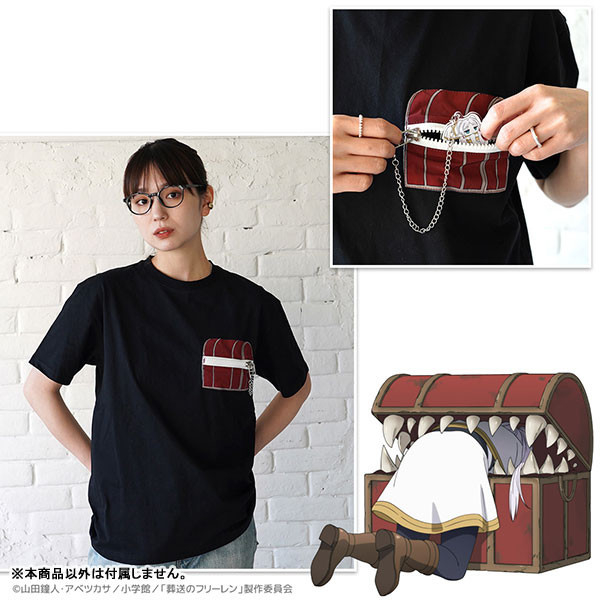 AKROS 葬送的芙莉蓮 寶箱怪 短袖T恤 AKROS 葬送的芙莉蓮 寶箱怪 短袖T恤
