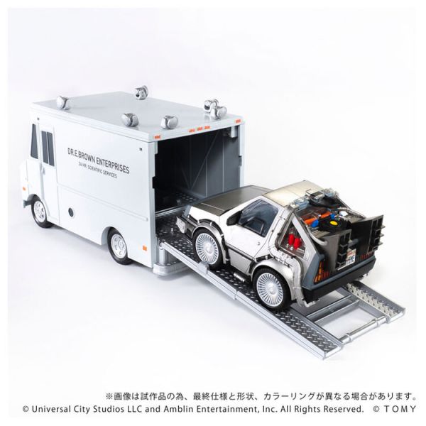 (預購) TAKARATOMY T-SPARK Q Village QV-04 回到未來 Time Machine (Part 1) DX 套裝 (預購) TAKARATOMY T-SPARK Q Village QV-04 回到未來 Time Machine (Part 1) DX 套裝