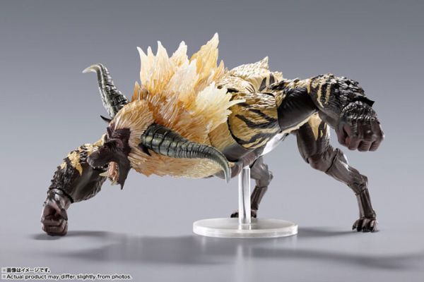 BANDAI S.H.MonsterArts SHM 魔物獵人 激昂金獅子 拉詹 可動完成品 BANDAI S.H.MonsterArts SHM 魔物獵人 激昂金獅子 拉詹 可動完成品