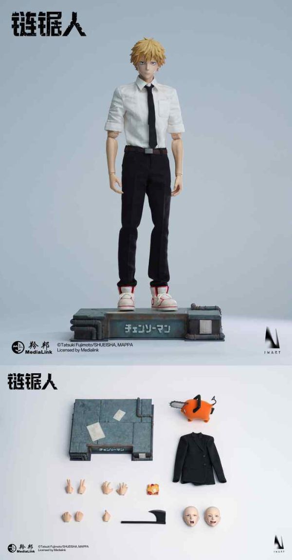 Queen Studios INART 1/6 羚邦授權 鏈鋸人 淀治 Denji 收藏級可動完成品 Queen Studios INART 1/6 羚邦授權 鏈鋸人 淀治 Denji 收藏級可動完成品