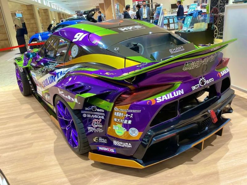 [吊卡版] MINIGT 1/64 豐田 Toyota GR Supra KUHL 2021 D1GP EVANGELION RACING MGT00951-BL [吊卡版] MINIGT 1/64 豐田 Toyota GR Supra KUHL 2021 D1GP EVANGELION RACING MGT00951-BL