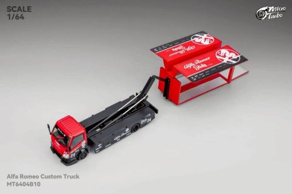 MicroTurbo 1/64 Gull Wing Gate Custom Truck Alfa Romeo MT6404B10 MicroTurbo 1/64 Gull Wing Gate Custom Truck Alfa Romeo MT6404B10
