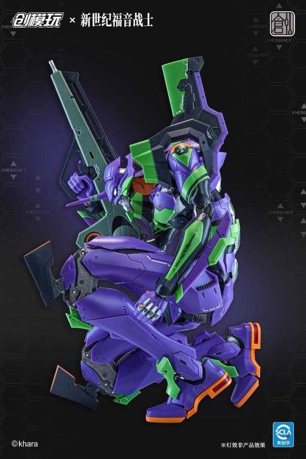 (預購) [標準版] 創模玩 新世紀福音戰士 EVA 初號機 組裝模型 20261022 [標準版] 創模玩 新世紀福音戰士 EVA 初號機 組裝模型