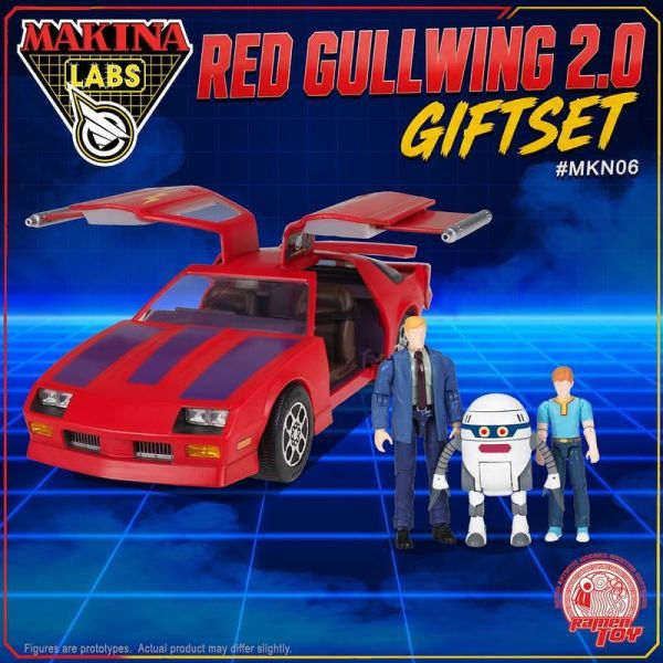 (預購) Ramen Toy RED GULLWING 2.0 紅色鷗翼門汽車 MKN06 20260915 Ramen Toy RED GULLWING 2.0 紅色鷗翼門汽車 MKN06