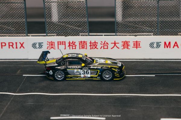 (預購) TARMAC WORKS 1/64 賓士 HOBBY64 Mercedes-Benz SLS AMG GT3 Macau GT Cup 2013 T64-087-13MGP36 20260921 TARMAC WORKS 1/64 賓士 HOBBY64 Mercedes-Benz SLS AMG GT3 Macau GT Cup 2013 T64-087-13MGP36