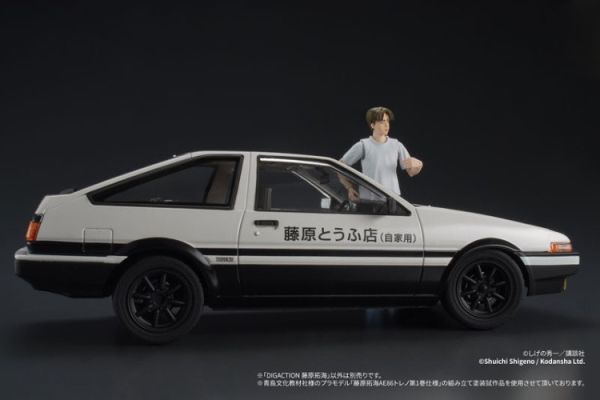 (預購) DIG 1/24 DIGACTION 頭文字D 藤原拓海 可動完成品 20251111 DIG 1/24 DIGACTION 頭文字D 藤原拓海 可動完成品
