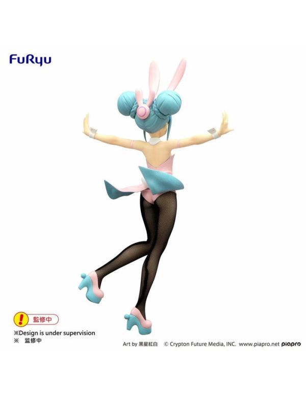 FURYU 景品 初音未來 BiCute Bunnies 珍珠粉ver. FURYU 景品 初音未來 BiCute Bunnies 珍珠粉ver.