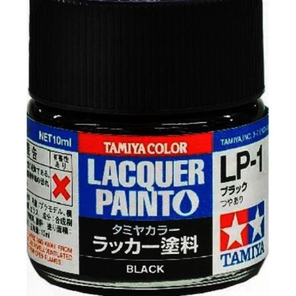 TAMIYA 田宮模型 硝基漆 LP-001 亮光黑 TAMIYA,田宮模型,硝基漆,LP-001,亮光黑,