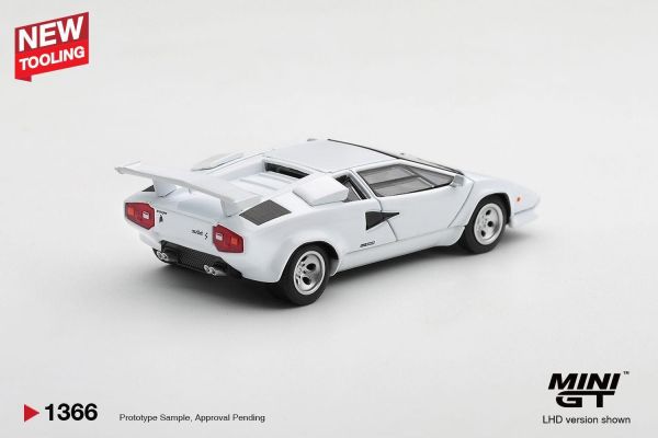 (預購) MINIGT 1/64 藍寶堅尼 Lamborghini Countach LP500S White LHD MGT01366-L 20260827 MINIGT 1/64 藍寶堅尼 Lamborghini Countach LP500S White LHD MGT01366-L