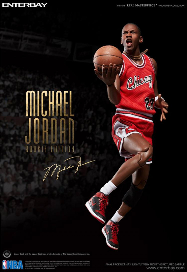 [台灣限定版] ENTERBAY / 1/6 / NBA  / 麥可喬丹 Michael Jordan / 新秀時期 Rookie / 芝加哥公牛隊 / 籃球之神 籃球大帝 23號 ENTERBAY,1/6,NBA,芝加哥公牛隊,麥可喬丹,Michael Jordan,新秀時期,Rookie,籃球之神,籃球大帝,23號