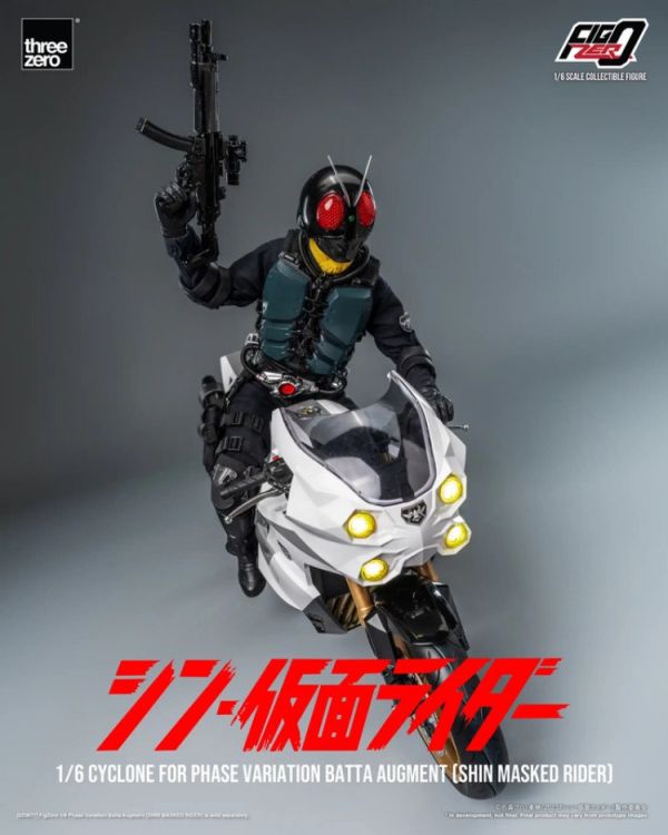 threezero FigZero 1/6 新假面騎士 大量發生型相變異蝗蟲怪人電單車 旋風號 可動完成品 threezero FigZero 1/6 新假面騎士 大量發生型相變異蝗蟲怪人電單車 旋風號 可動完成品