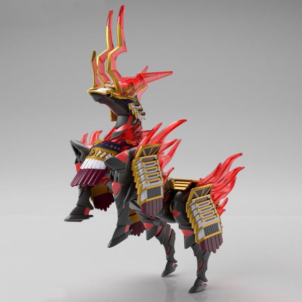 BANDAI SD鋼彈世界 群英集 034 信長專用軍馬 組裝模型 BANDAI,SD鋼彈世界,群英集,034,信長專用軍馬,組裝模型,