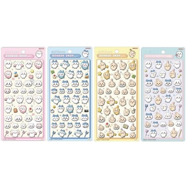 SUN-STAR BonBon Drop 立體貼紙 吉伊卡哇 全4款 分別販售 SUN-STAR BonBon Drop 立體貼紙 吉伊卡哇 全4款 分別販售