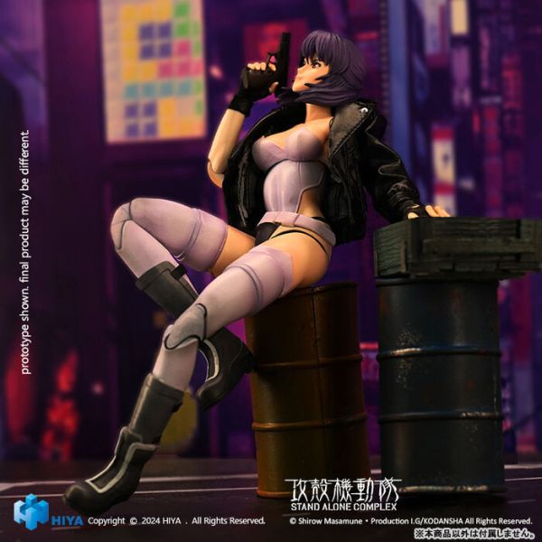 Hiya Toys Exquisite Super Series 1/12 超可動⼈偶系列 攻殼機動隊 Stand Alone Complex 草薙素⼦ 女猩猩 Hiya Toys Exquisite Super Series 1/12 超可動⼈偶系列 攻殼機動隊 Stand Alone Complex 草薙素⼦ 女猩猩