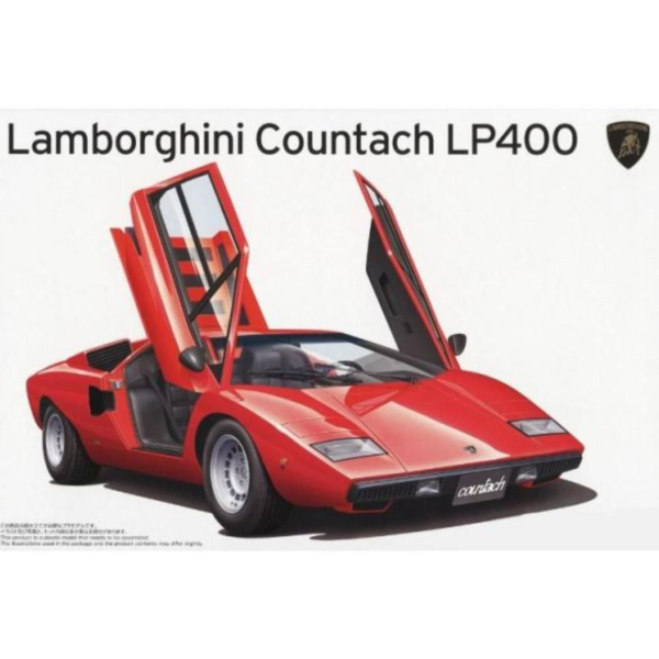 (預購) AOSHIMA 青島 1/24 超跑#1 藍寶堅尼Countach LP400 ’74 組裝模型 20260707 AOSHIMA 青島 1/24 超跑#1 藍寶堅尼Countach LP400 ’74 組裝模型