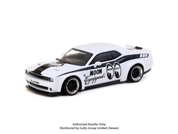 TARMAC WORKS x MOONEYES LOTTO樂多特別聯名限量款 1/64 道奇 LB-WORKS Dodge Challenger 挑戰者 SRT Hellcat - MOON Equipped [請點貨到通知] TARMAC WORKS x MOONEYES LOTTO樂多特別聯名限量款 1/64 道奇 LB-WORKS Dodge Challenger 挑戰者 SRT Hellcat - MOON Equipped