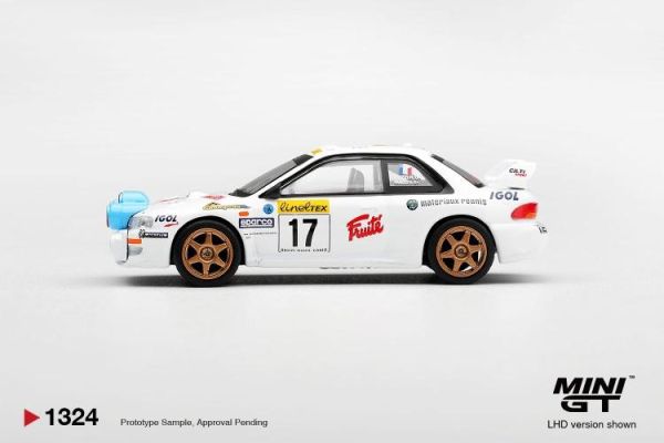 (預購) [吊卡版] MINIGT 1/64 速霸陸 Subaru Impreza WRC98 #17 1999 Rally Monte-Carlo LHD MGT01324-BL 20260702 [吊卡版] MINIGT 1/64 速霸陸 Subaru Impreza WRC98 #17 1999 Rally Monte-Carlo LHD MGT01324-BL