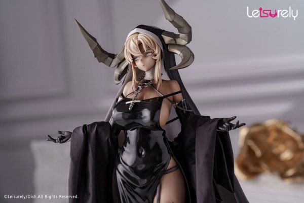 (預購) [18禁商品] Leisurely 1/7 黑修女 Black Nun EX版 PVC完成品 (預購) [18禁商品] Leisurely 1/7 黑修女 Black Nun EX版 PVC完成品