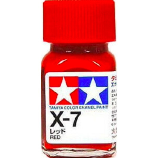 TAMIYA 田宮模型 琺瑯漆 X-007 紅色 亮光 TAMIYA,田宮模型,琺瑯漆,X-007,紅色,亮光,