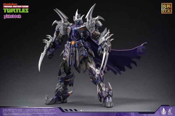 HeatBoys 究極合金 合金機甲 忍者龜 許瑞德 施萊德 Shredder 可動完成品 HB0016 HeatBoys HB0016 合金機甲 忍者龜 施萊德 Shredder 可動完成品