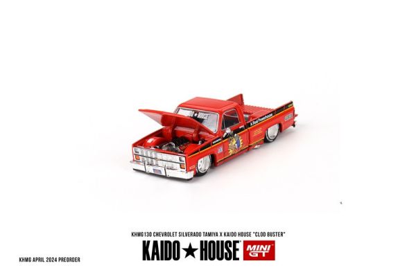 KAIDO HOUSE x MINIGT 1/64 雪佛蘭 Chevrolet Silverado TAMIYA x KAIDO HOUSE Clod Buster KAIDO HOUSE x MINIGT 1/64 雪佛蘭 Chevrolet Silverado TAMIYA x KAIDO HOUSE Clod Buster