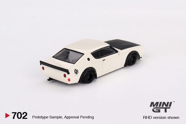 MINIGT 1/64 日產 Nissan Skyline Kenmeri Liberty Walk 白色 右駕 MINIGT 1/64 日產 Nissan Skyline Kenmeri Liberty Walk 白色 右駕