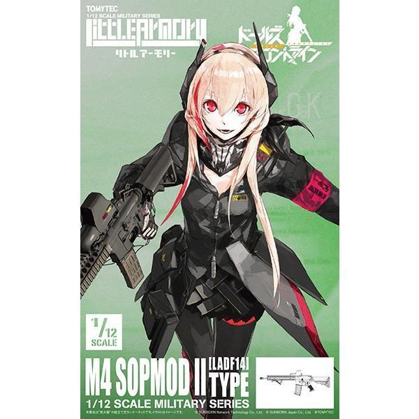 (預購) Tomytec 1/12 迷你武裝 LADF14 少女前線 M4 SOPMODII型 組裝商品 20260825 Tomytec 1/12 迷你武裝 LADF14 少女前線 M4 SOPMODII型 組裝商品