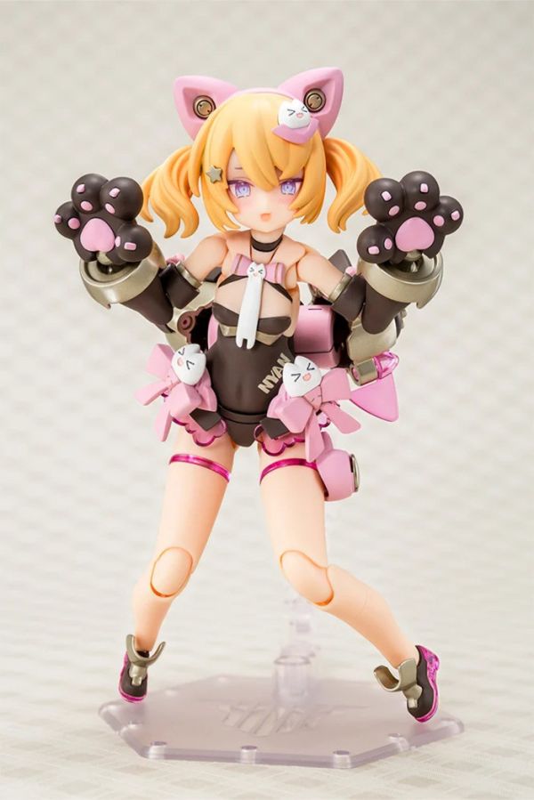 Kotobukiya 壽屋 Megami Device 女神裝置 PUNI MOFU 黑貓 組裝模型 Kotobukiya 壽屋 Megami Device 女神裝置 PUNI☆MOFU 黑貓 組裝模型