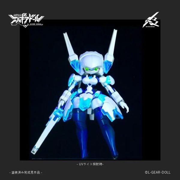 (預購) cavico 機娘Buster Maiden Ver. UV clear 組裝模型 20260909 cavico 機娘Buster Maiden Ver. UV clear 組裝模型
