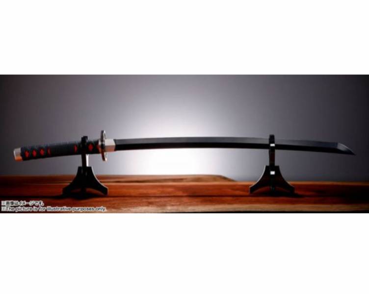 BANDAI PROPLICA 鬼滅之刃 竈門炭治郎的日輪刀 約88cm BANDAI ,PROPLICA ,鬼滅之刃 ,竈門炭治郎的日輪刀 ,約88cm