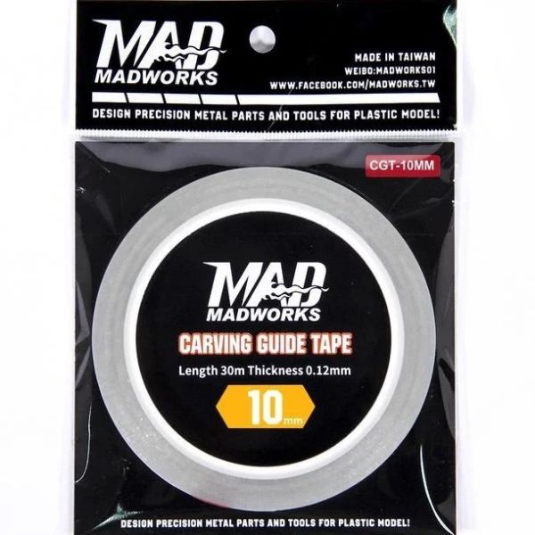 MAD WORKS CGT-10mm 刻線膠帶10mm MAD,WORKS,CGT-10mm,刻線膠帶,10mm,