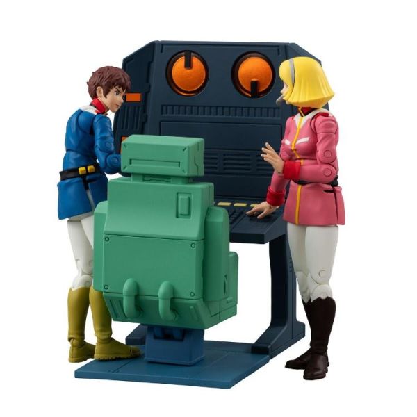 (預購) MEGAHOUSE G.M.G. 系列 EX 機動戰士鋼彈 白色基地艦橋通信員書桌套組 可動完成品 20260713 MEGAHOUSE G.M.G. 系列 EX 機動戰士鋼彈 白色基地艦橋通信員書桌套組 可動完成品