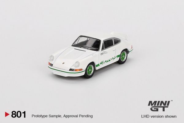 MINIGT 1/64 保時捷 Porsche 911 Carrera RS 2.7 Grand Prix 白底綠邊 MGT00801-L MINIGT 1/64 保時捷 Porsche 911 Carrera RS 2.7 Grand Prix 白底綠邊 MGT00801-L