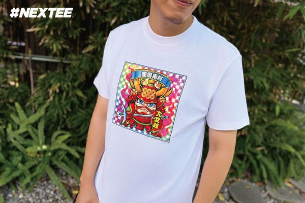 NEXTee KIRAKIRABUSI 風雲幸村 短袖T恤 白色 NEXTee KIRAKIRABUSI 風雲幸村 短袖T恤 白色